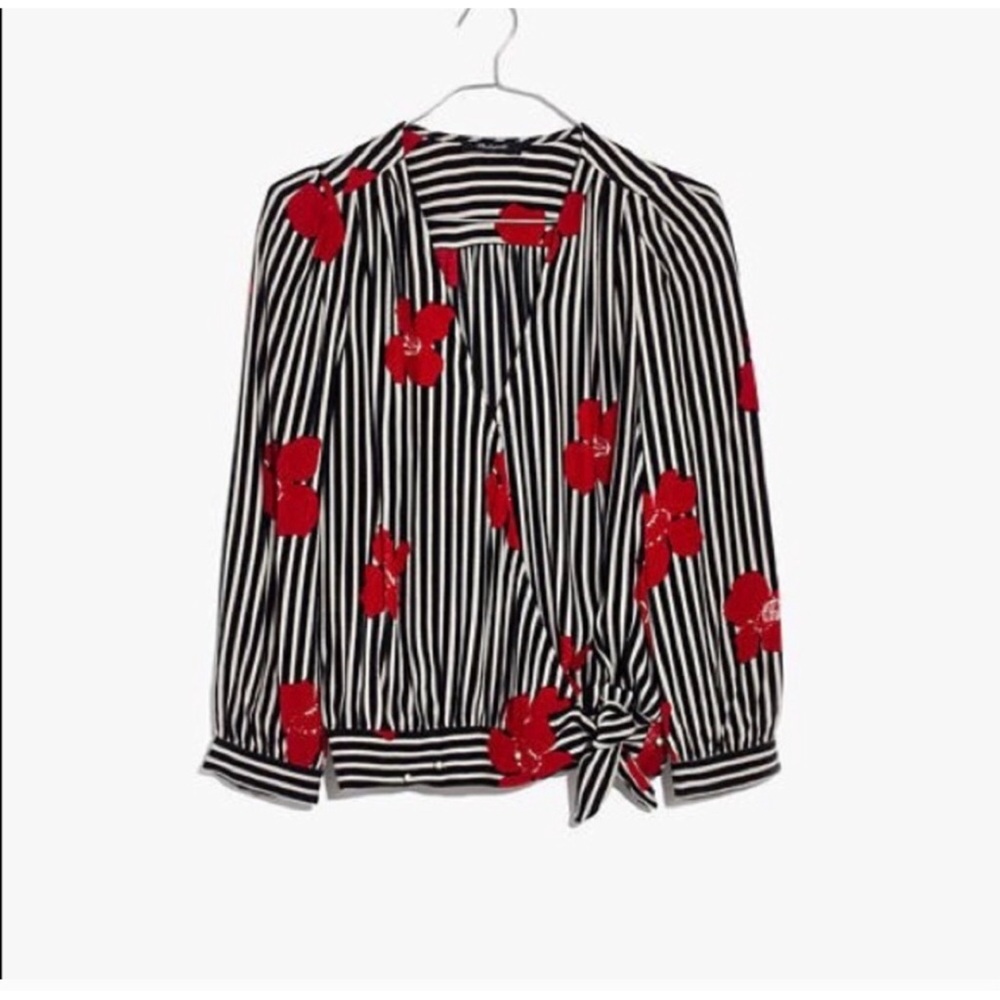 Madewell Blouse Candied Orchard